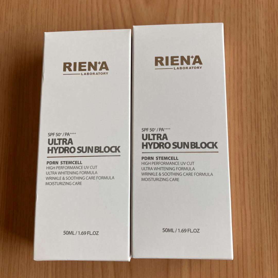 新品未使用 韓国コスメ リエナ 日焼け止め　50ml 2本