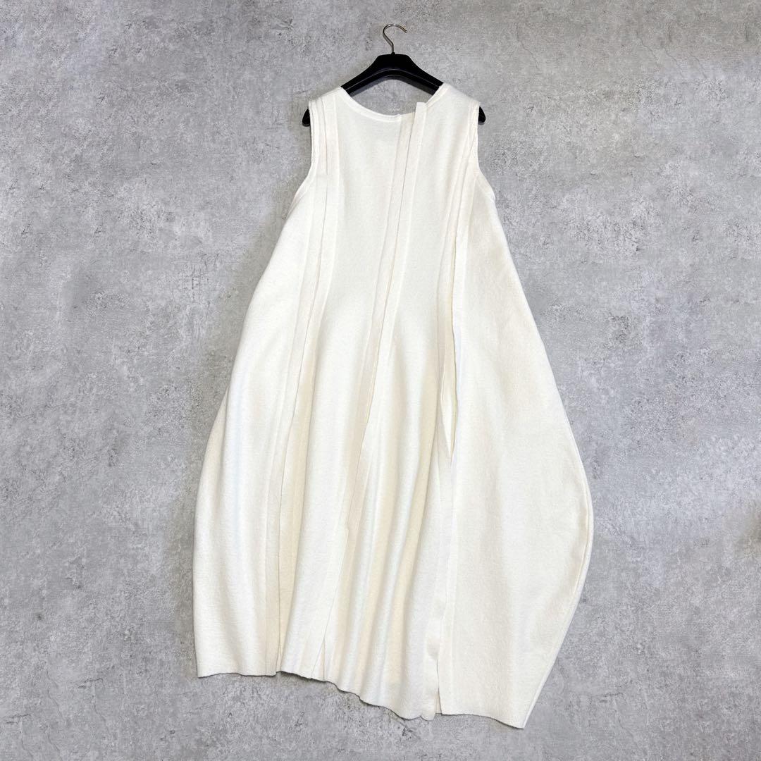 センソユニコ 萌 モユル ロングワンピース バルーン アシンメトリー