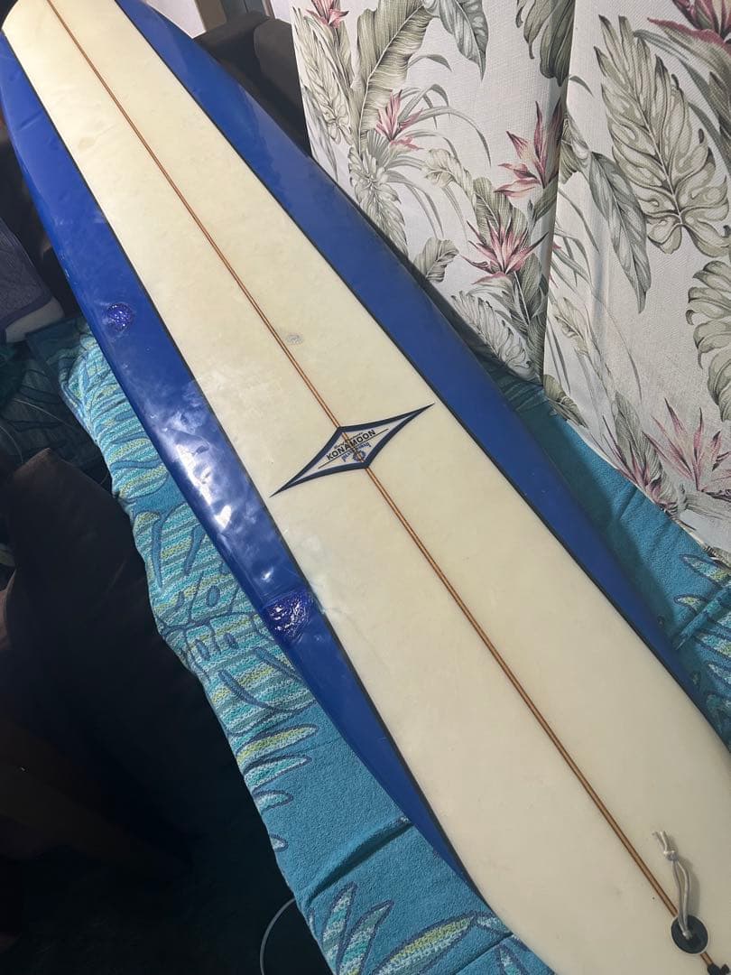 k*a様 KONAMOON シングルフィンロングボード 9'4ft ノーズライダ