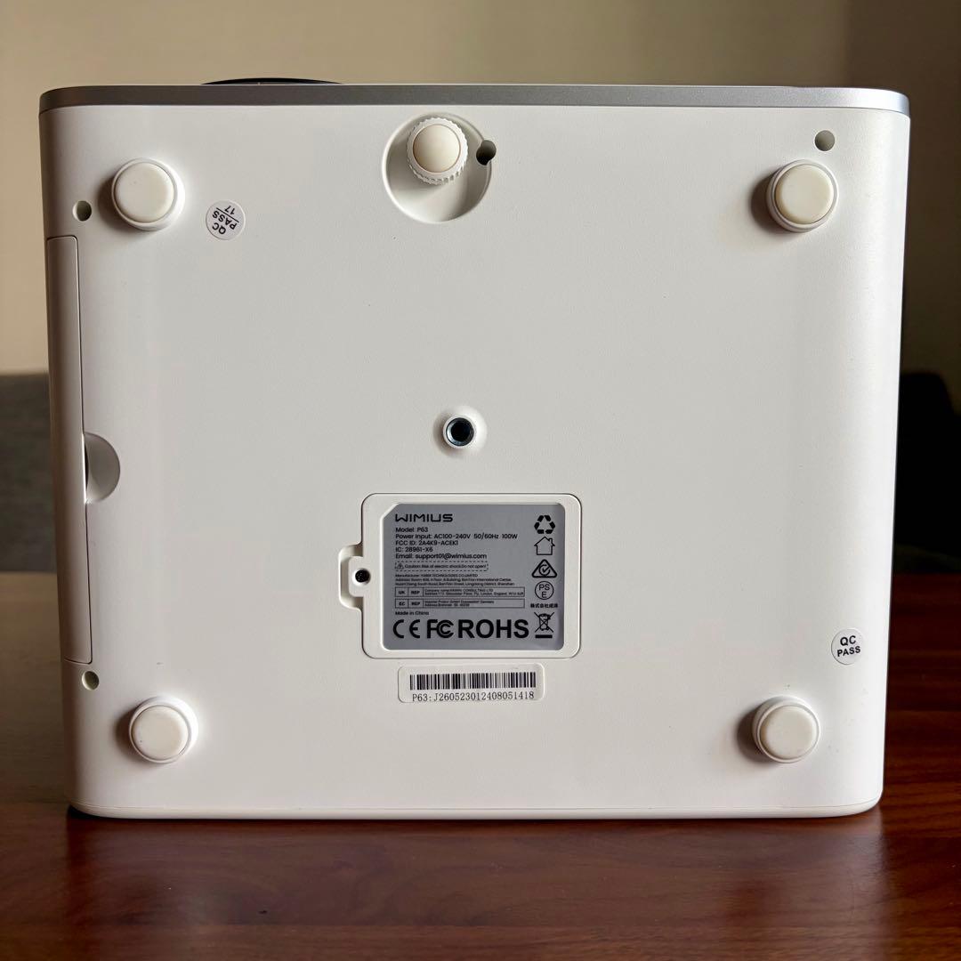 【美品】WiMius P63 プロジェクター