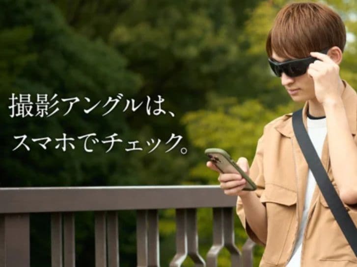 【手ぶらで録画】進化版カメラ内蔵サングラス ツーリング スポーツ観戦等に