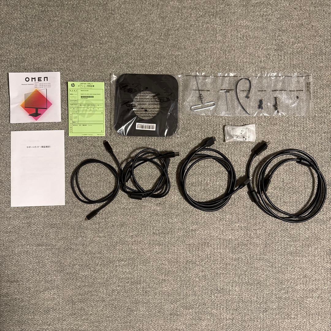 HP OMEN 27k 144Hz 4K 27インチ ゲーミング モニター