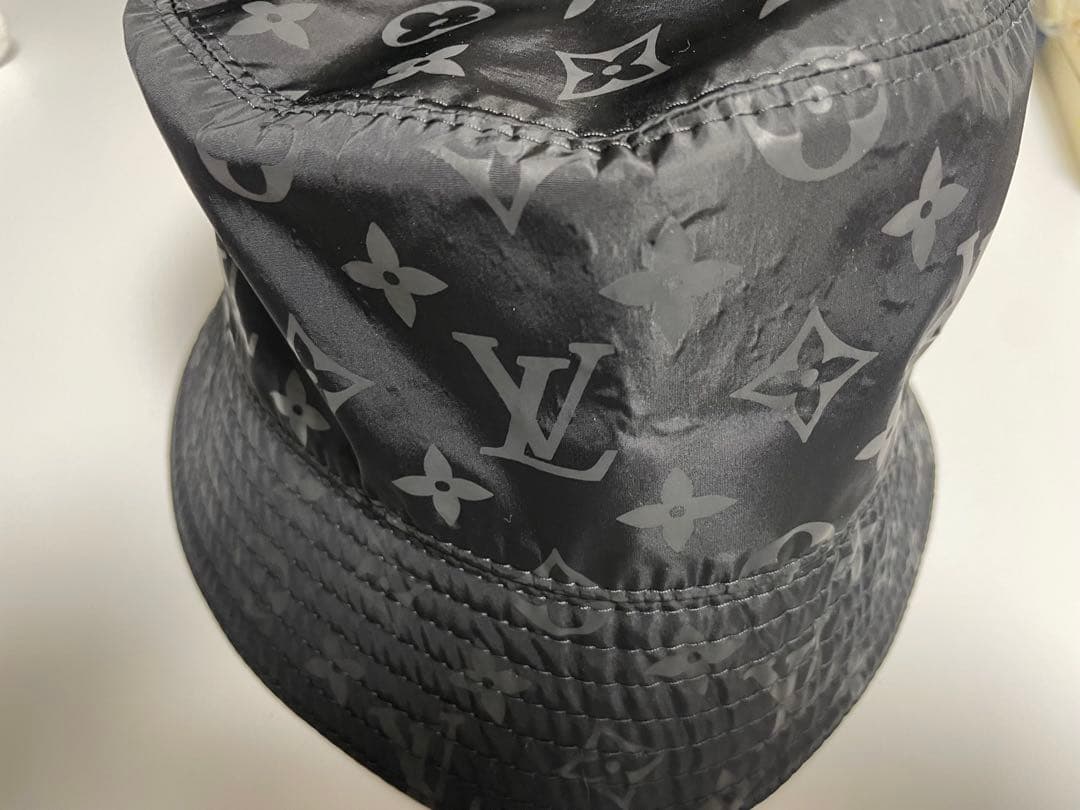 ルイ・ヴィトン バケットハット ブラック