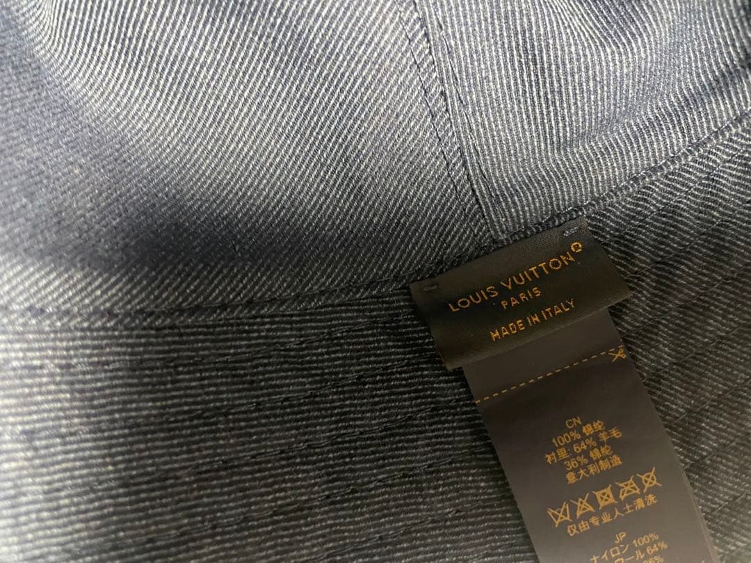 ルイ・ヴィトン バケットハット ブラック