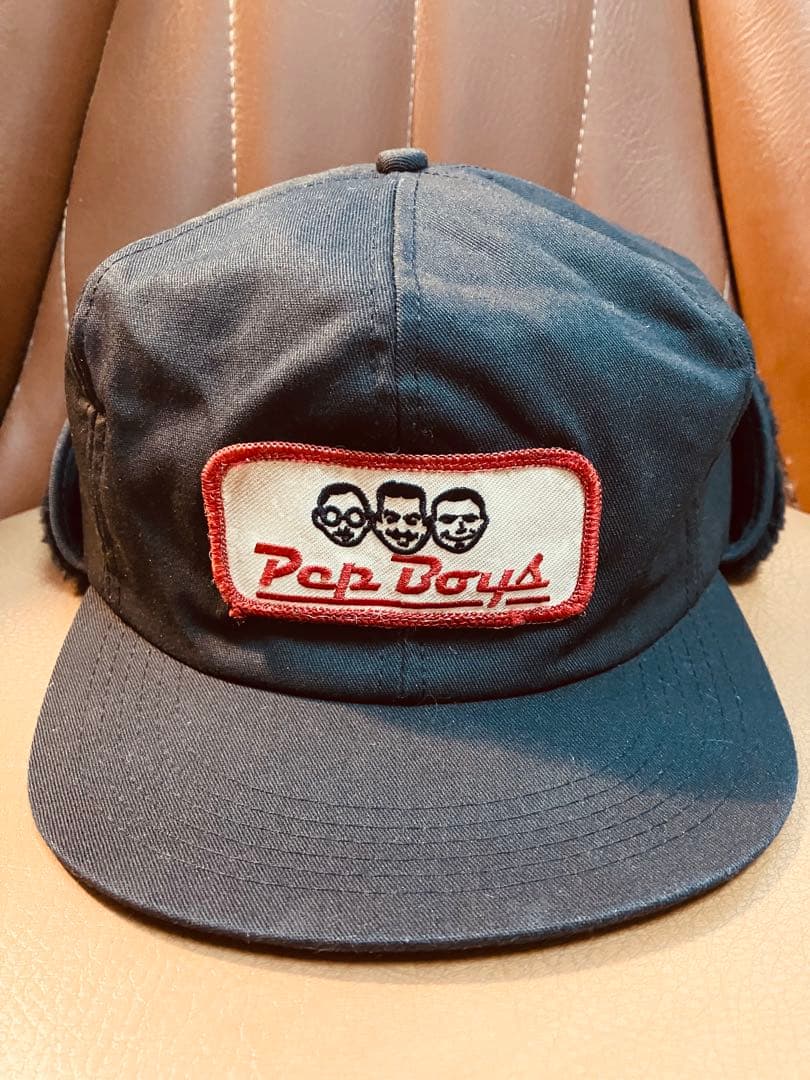 K-Products × PEP BOYS イヤーフラップキャップ　USA製