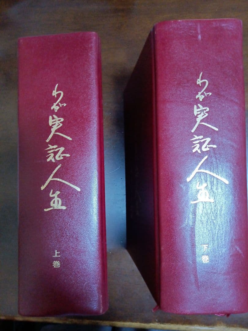 実記人名録　わが実証人生 上巻・下巻 大塚正士-