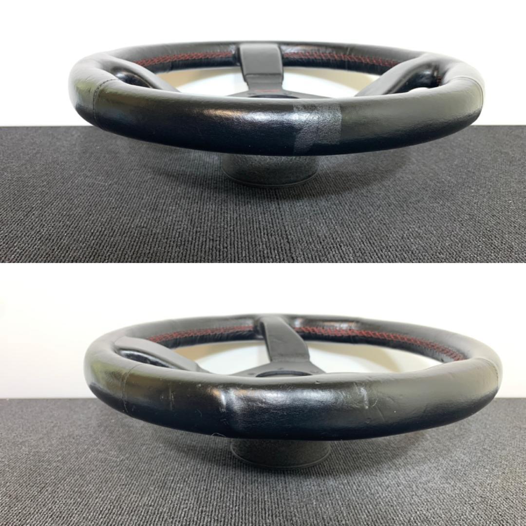 パーソナル グリンタ 35パイ 当時物 ブラックレザー ステアリング