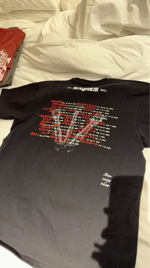 Lady Gaga MAYHEM 日本限定 踊るか死ぬか Tシャツ Mサイズ