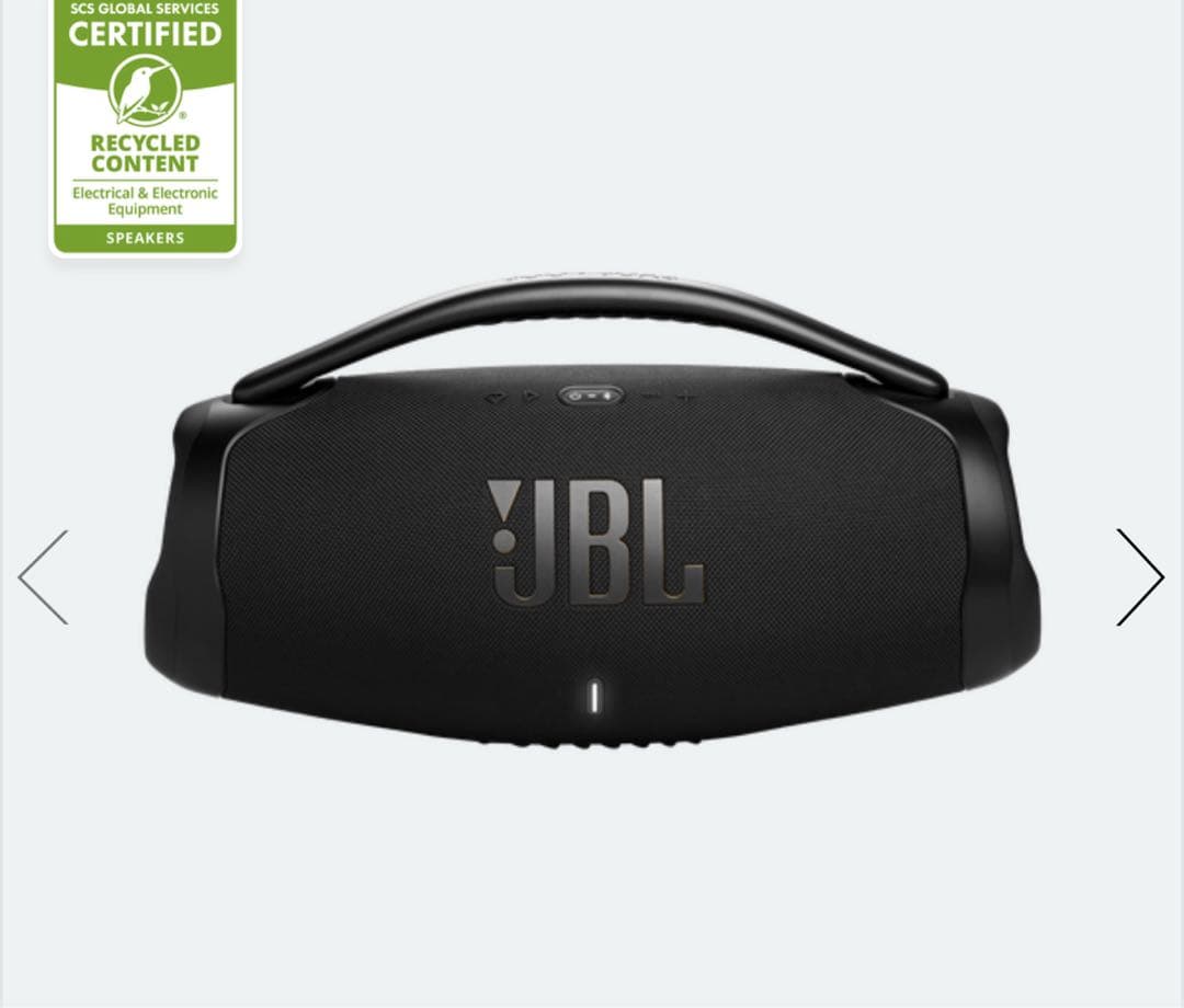 【新品 開梱】JBL Boombox3 Wi-Fi Bluetoothスピーカー