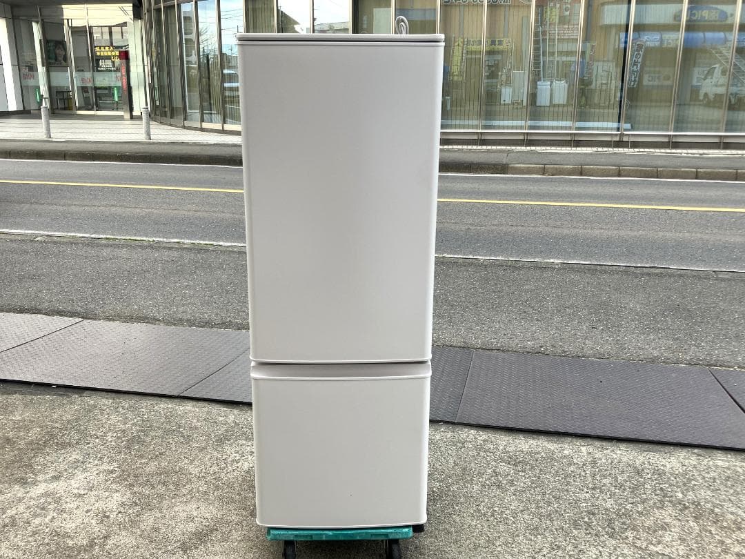 愛知岐阜/送料込★美品★三菱　168L　冷蔵庫 MR-P17G-W　2021年製
