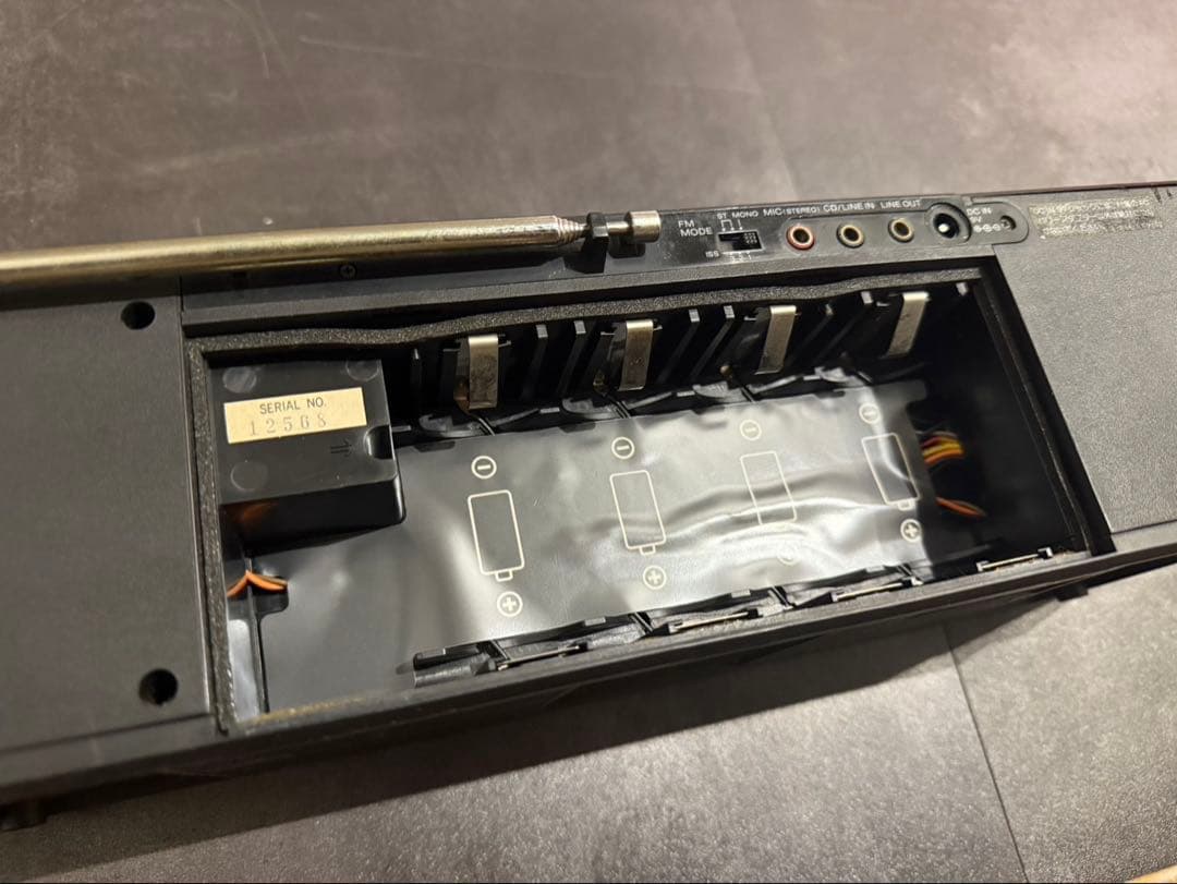 希少 SONY ZXー7 AM FM ステレオカセットレコーダー