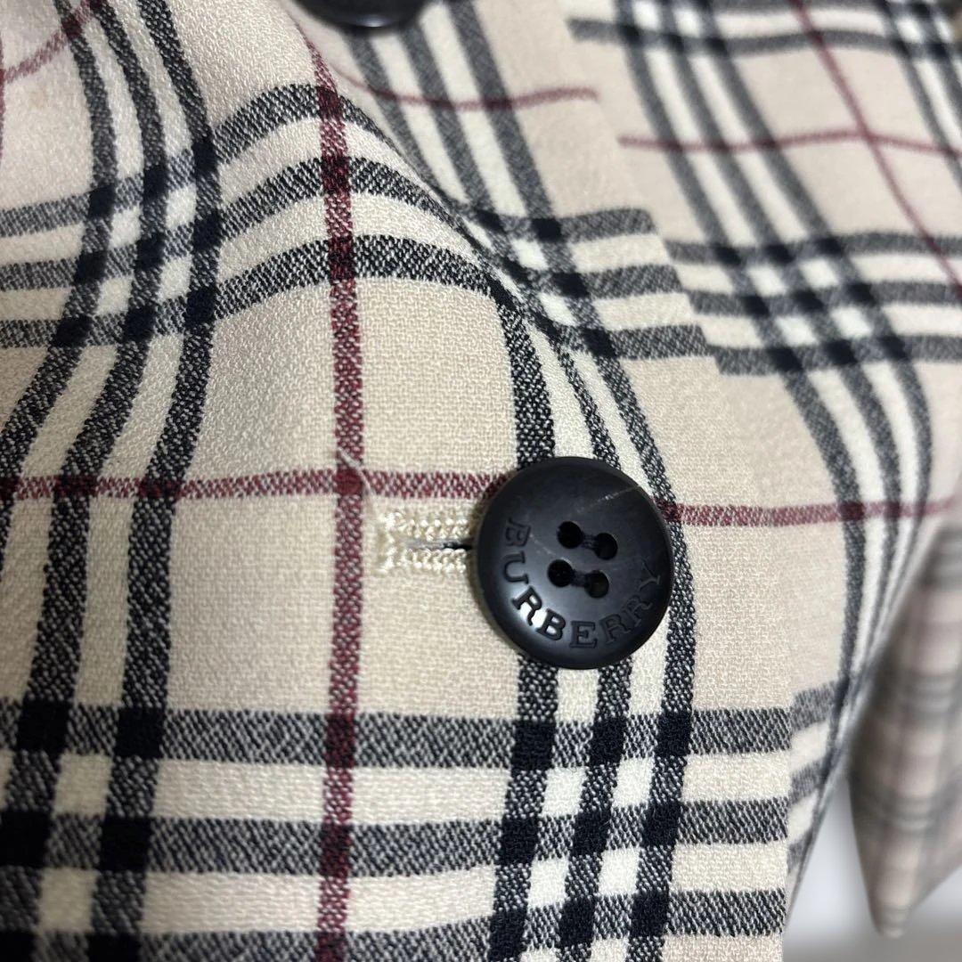 BURBERRY LONDON ノヴァチェック　テーラードジャケット　15号