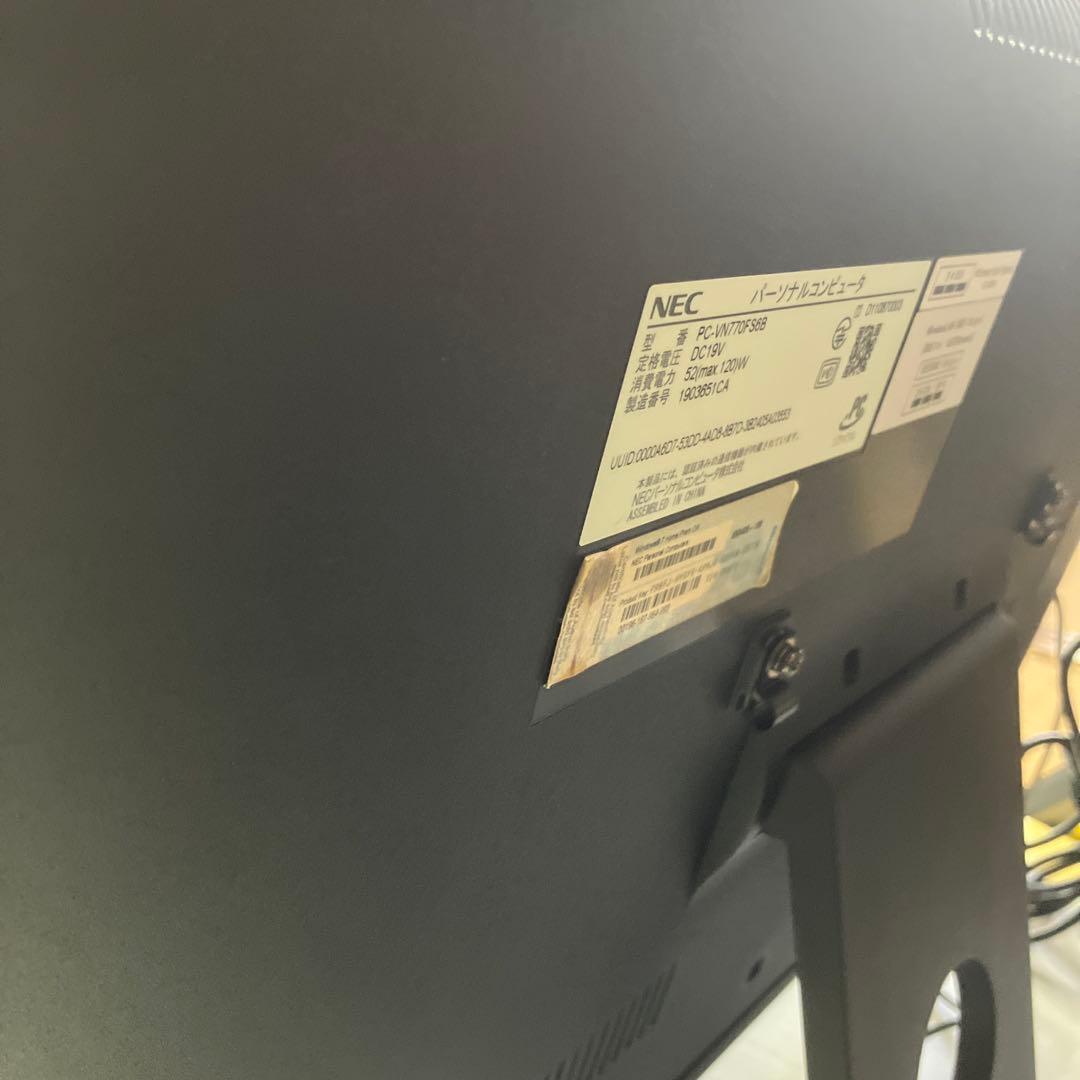 NECバリュースター Windows11 core i7SSD美品