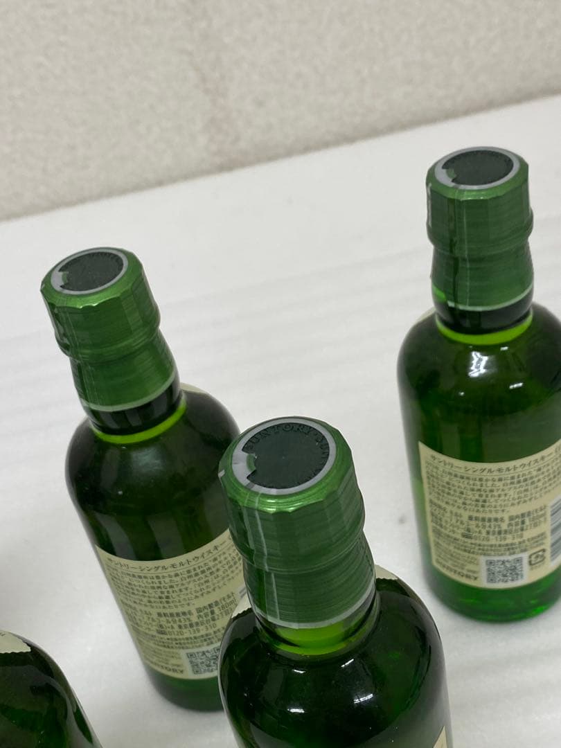 3-2493 サントリー 白州 ミニボトル ウイスキー180ml 5本セット