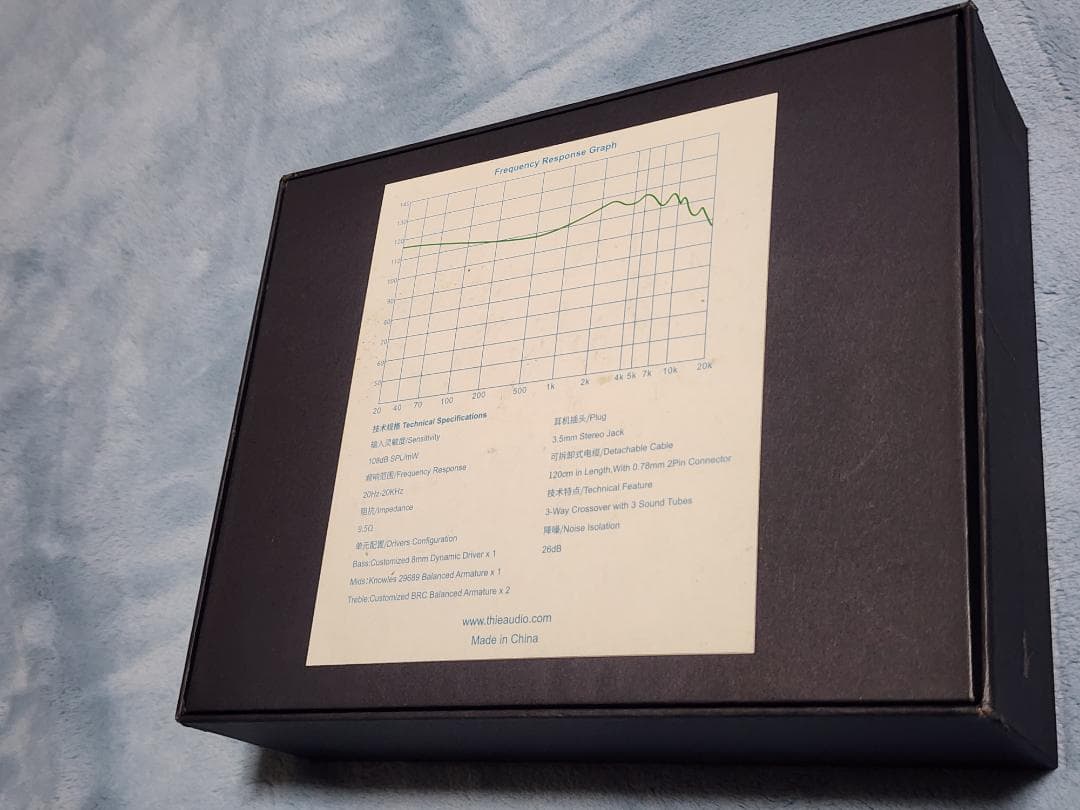 美品 THIEAUDIO ハイブリッド型イヤホン Legacy 4