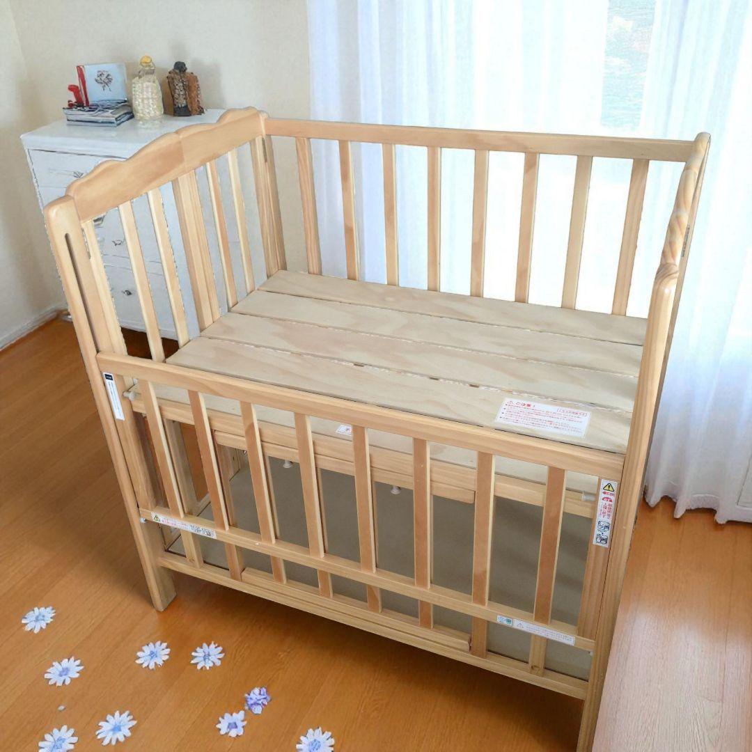 大和屋 折りたたみミニベビーベット パタン PATTAN【美品】 送料無料