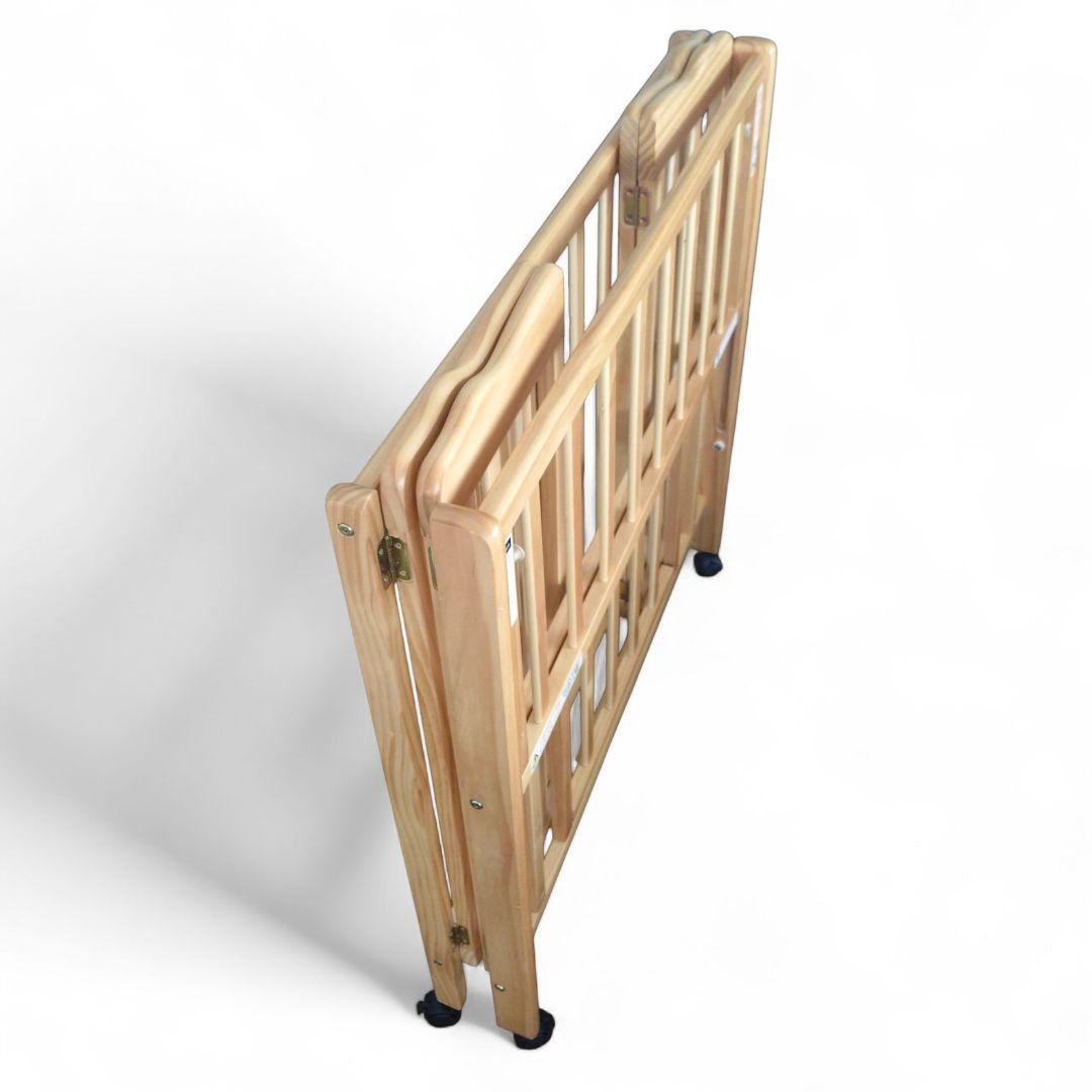 大和屋 折りたたみミニベビーベット パタン PATTAN【美品】 送料無料