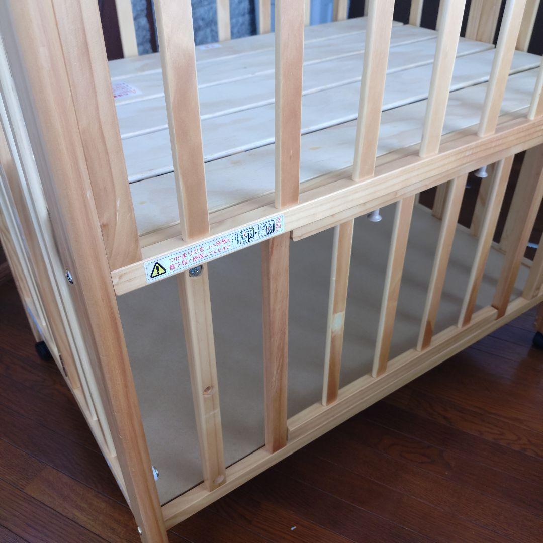 大和屋 折りたたみミニベビーベット パタン PATTAN【美品】 送料無料