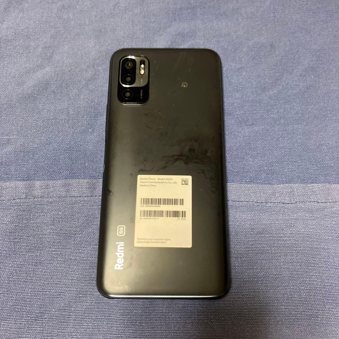 Redmi Note 10 JE XIG02 グラファイトグレー　付属品あり