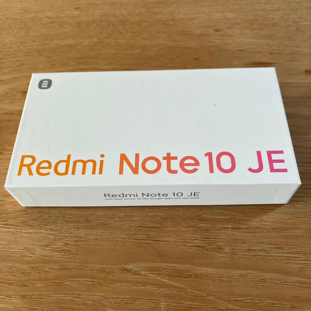 Redmi Note 10 JE XIG02 グラファイトグレー　付属品あり