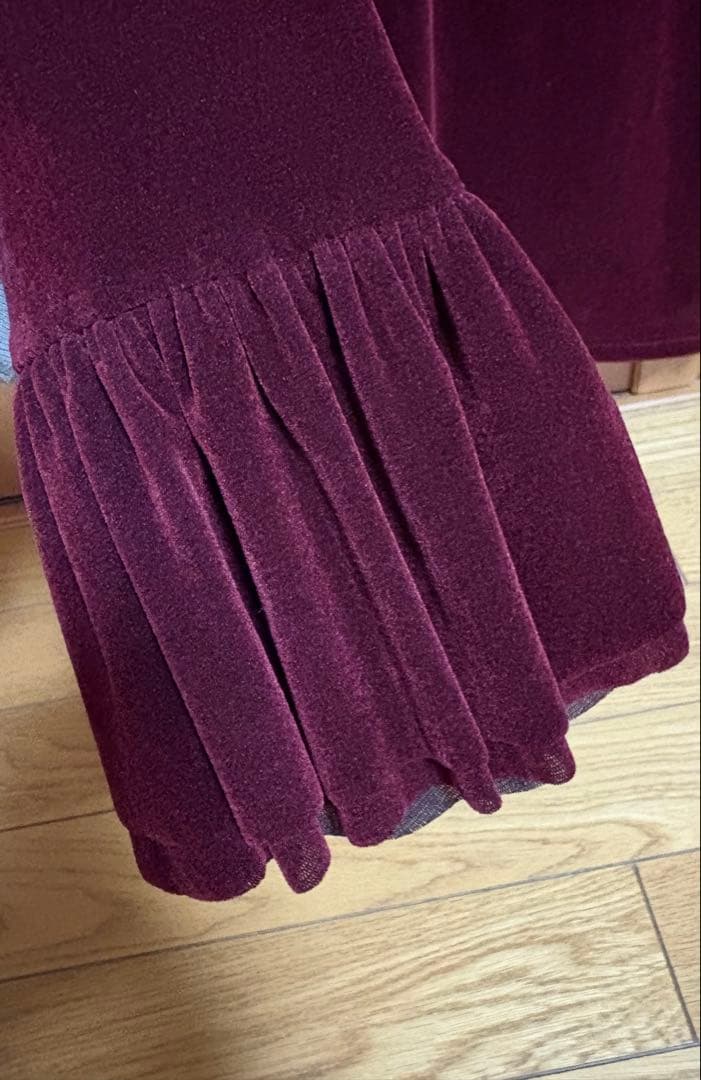 トップス Ruimeme flocky tulle mock neck top