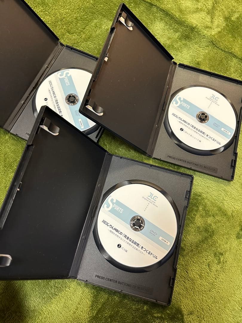 バスケットボール指導　川口じりんMBC 完全なる習慣トレーニング DVD3枚