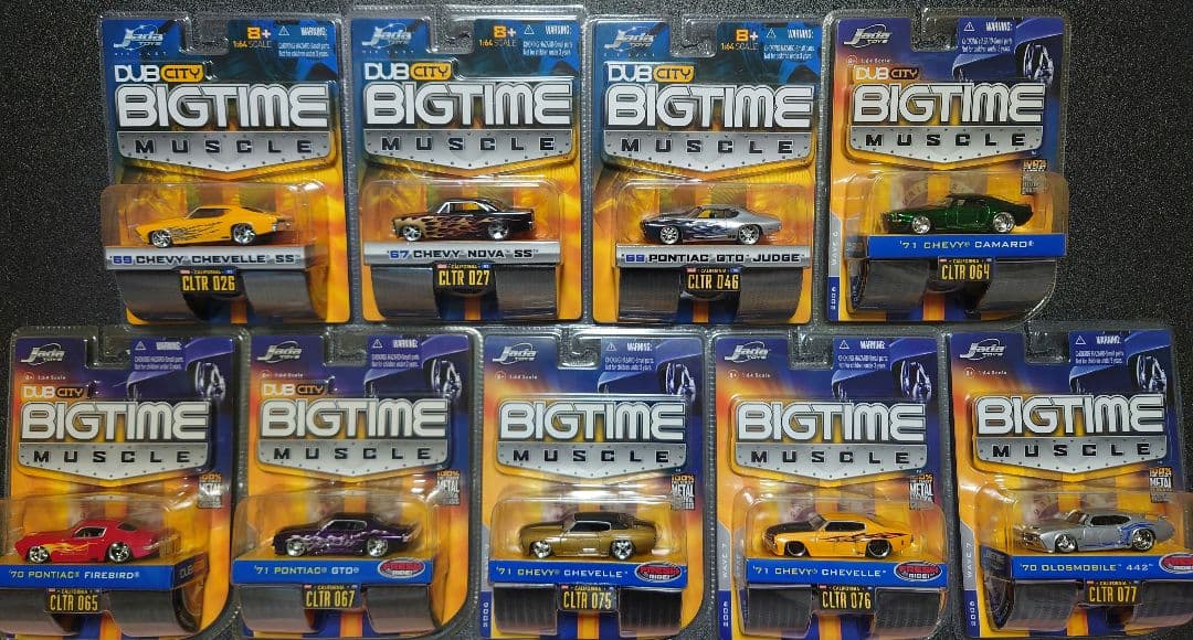 ミニカー Jada Toys DUB CITY BIGTIME MUSCLE