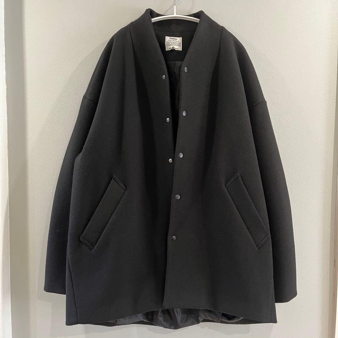 KELEN NO COLLAR EGG JACKET 40 エッグジャケット