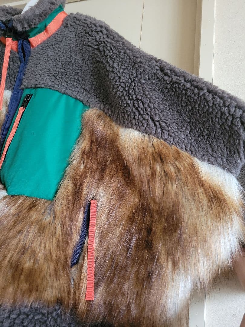 sacai 新品 Faux Shearling Faux Fur Blouson