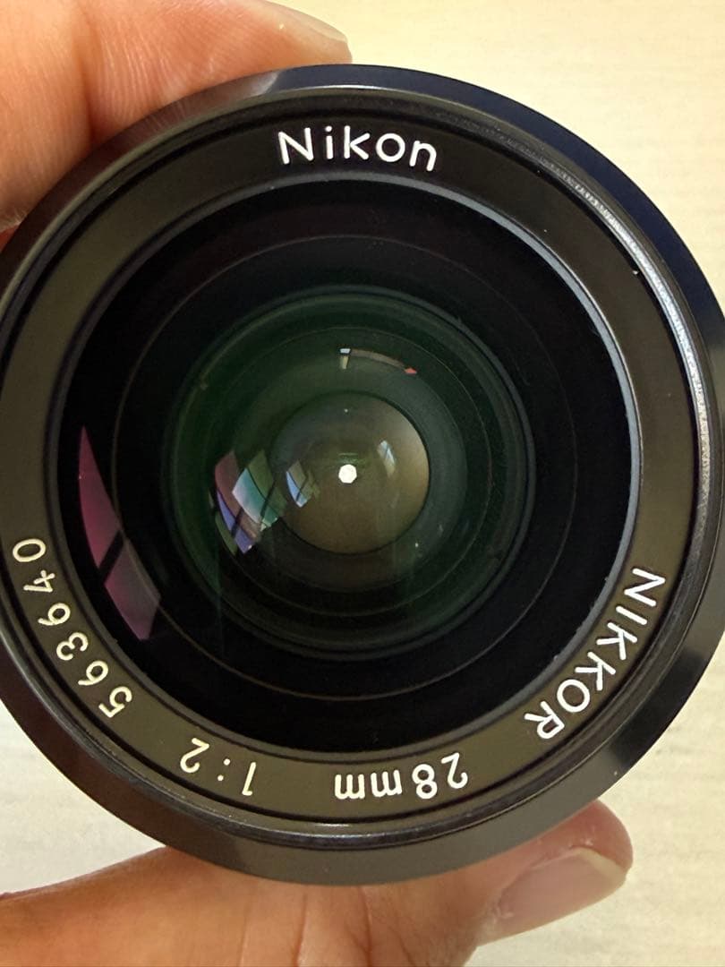 Nikon 28mm f/2 単焦点レンズ