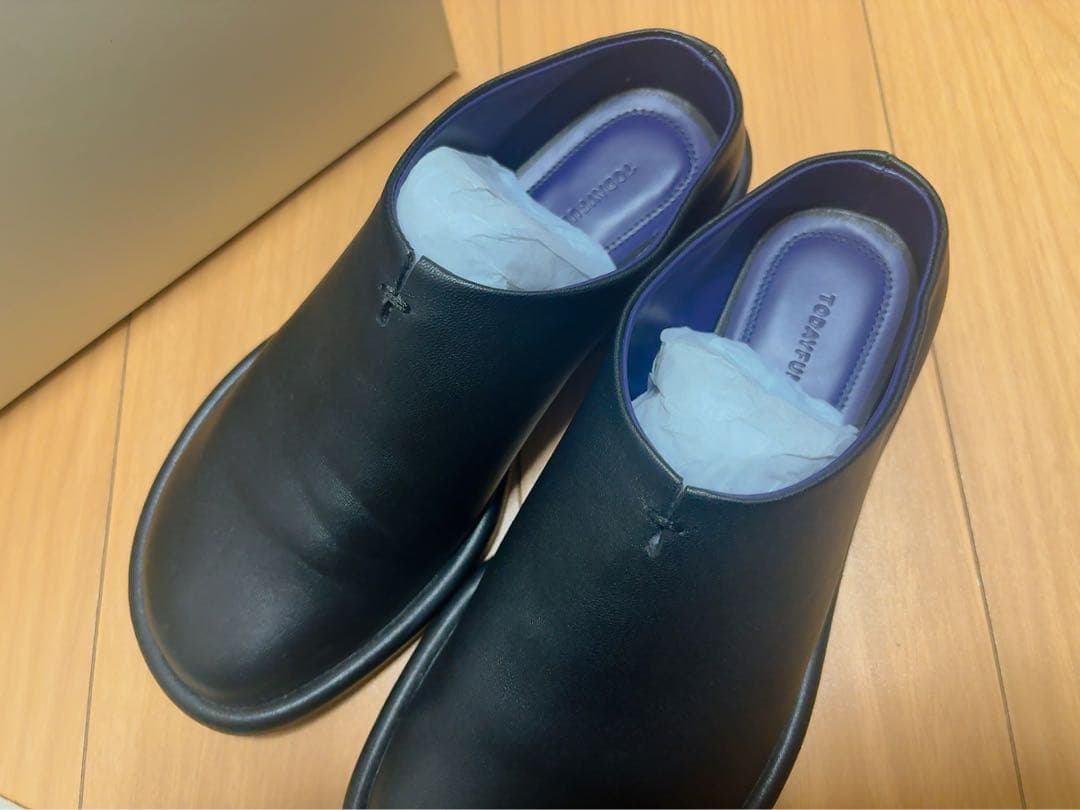 靴 TODAYFUL Slide Leather Shoes 37
