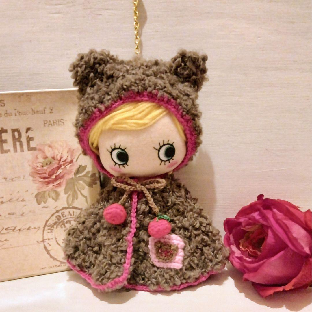 docobuy公式アカウント☆クマ耳マント５点♪ハンドメイド