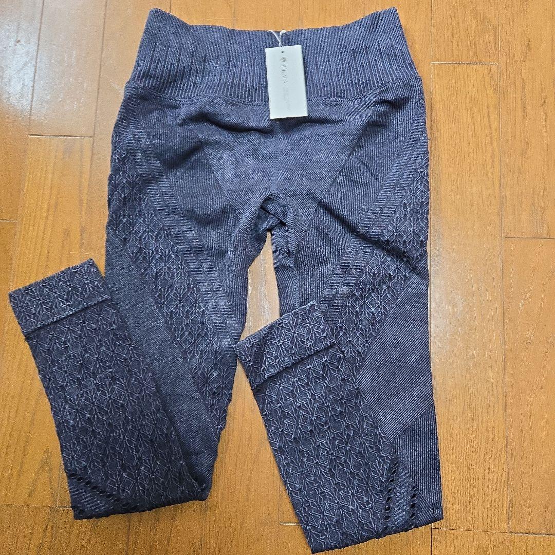 スカーラ　アクティブフィットレギンス　ブラックM