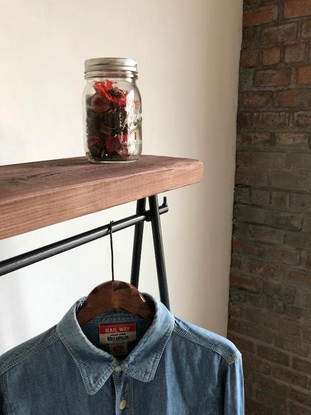 貴重　数量限定　MH4-NS　ハンガーラック　インダストリアル　古材