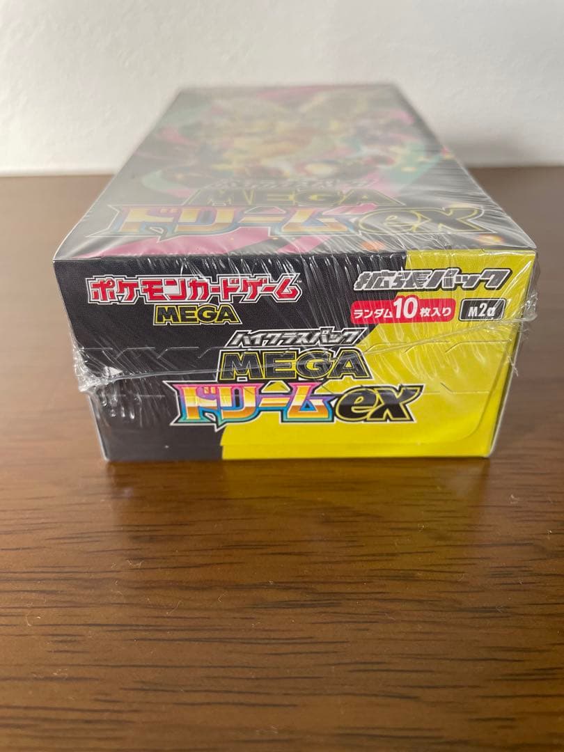 ポケモンカードゲーム MEGA ドリームEX ボックス　シュリンク付き