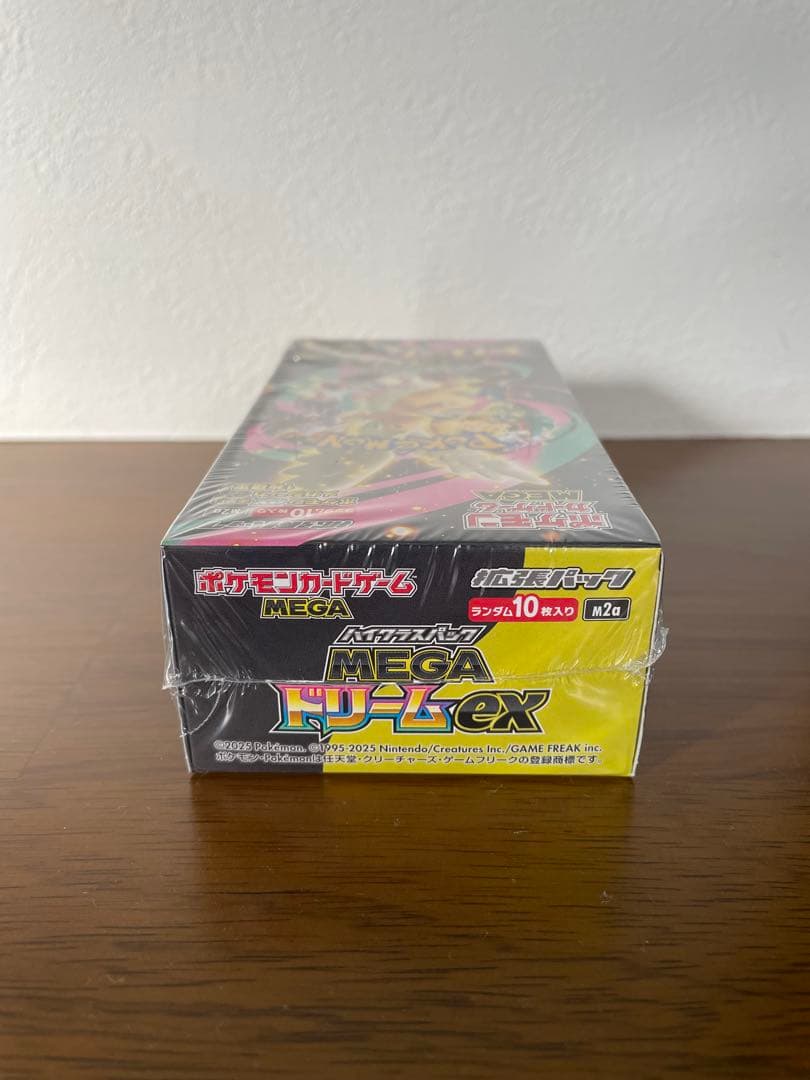 ポケモンカードゲーム MEGA ドリームEX ボックス　シュリンク付き
