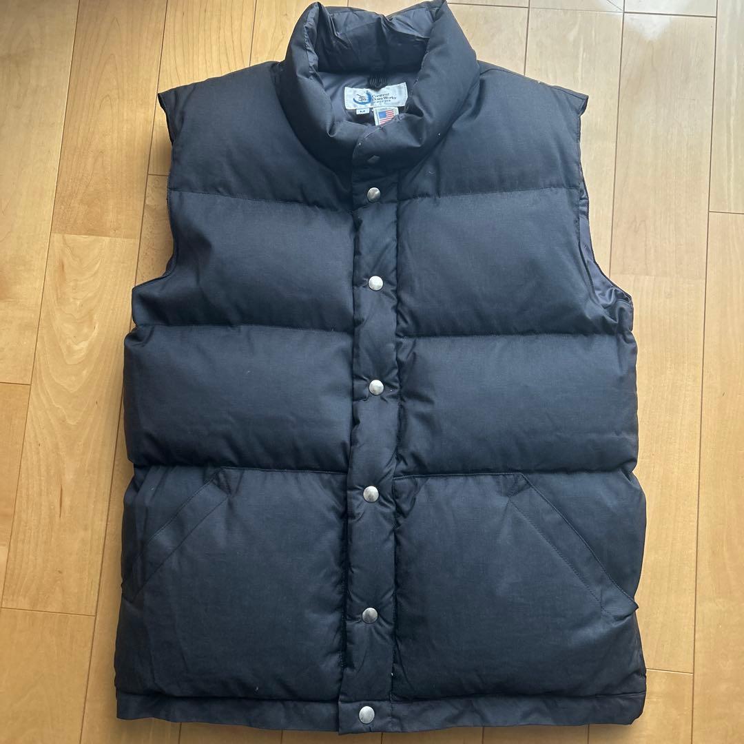 90s USA製 Crescent Down Works ロクヨン ダウンベスト