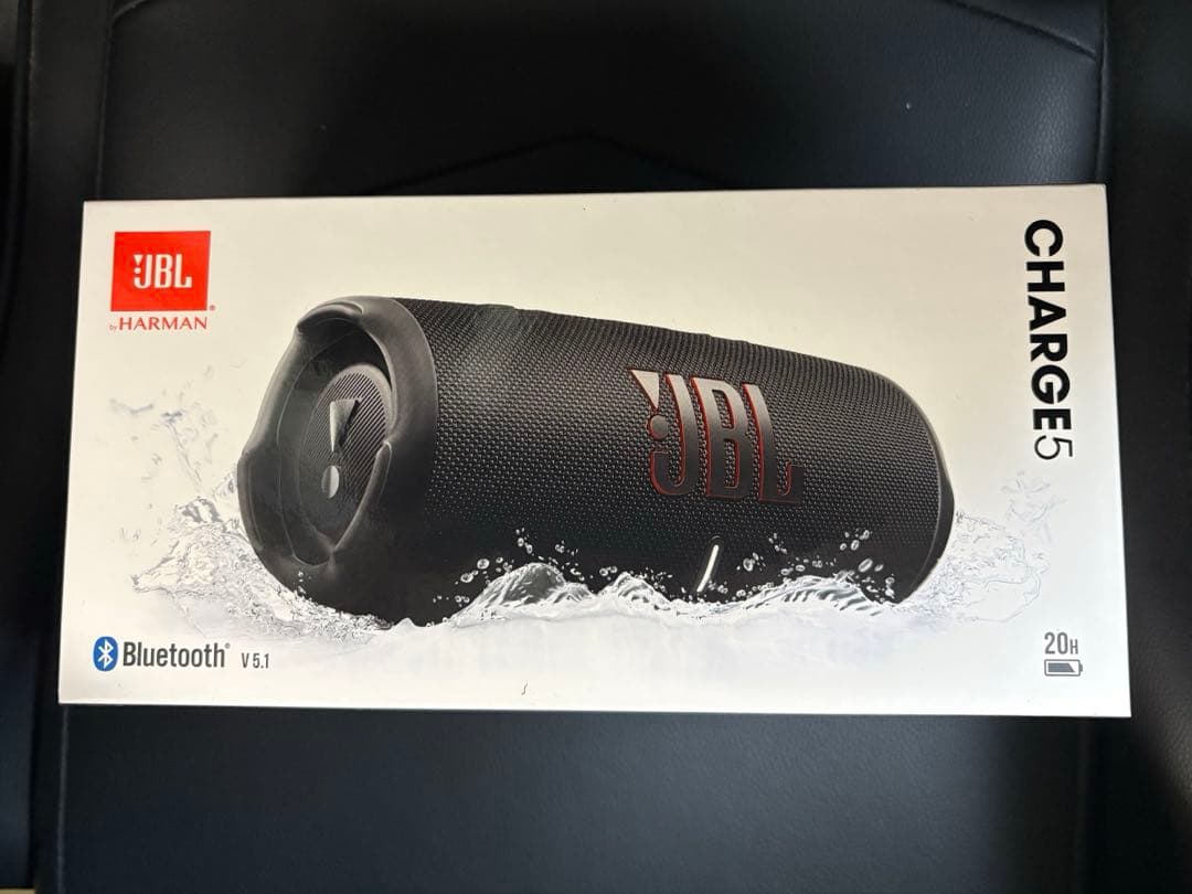 【新品・未使用品】JBL CHARGE5 ブラック【24時間以内に発送】