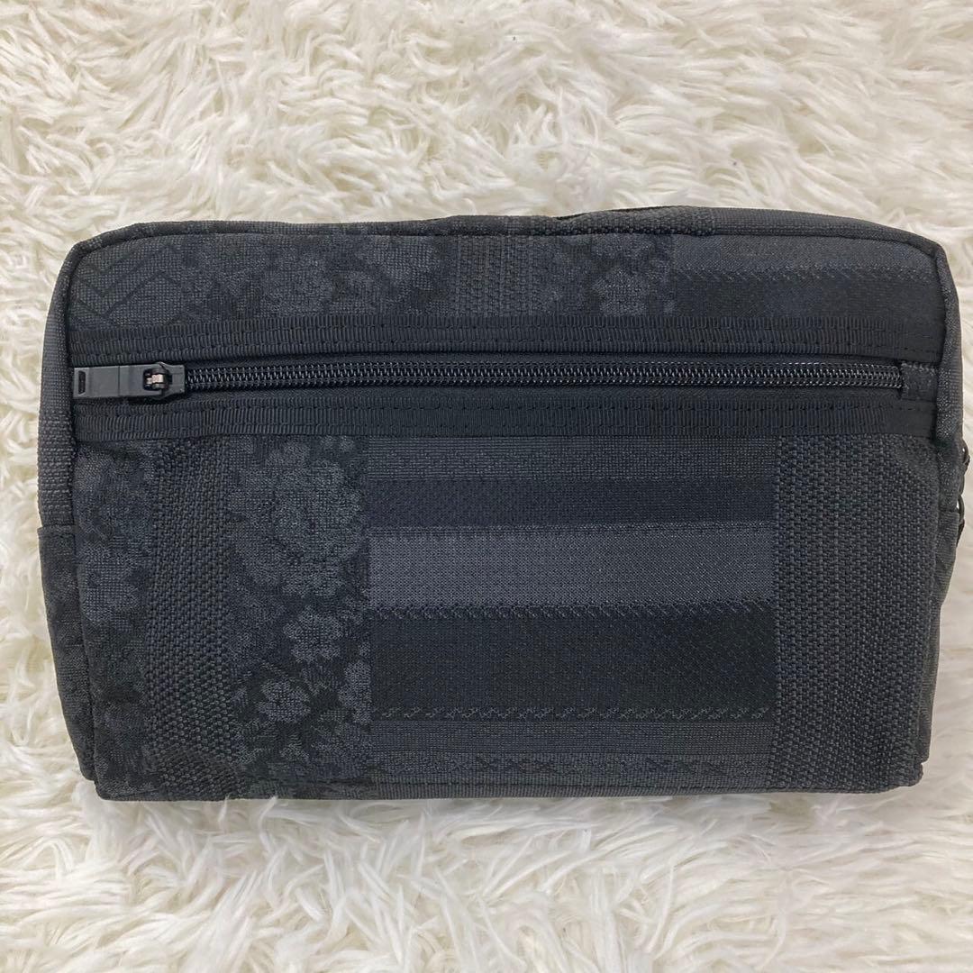 【極美品】PORTER ポーター VERVE ヴァーヴ ポーチ ブラック 総柄