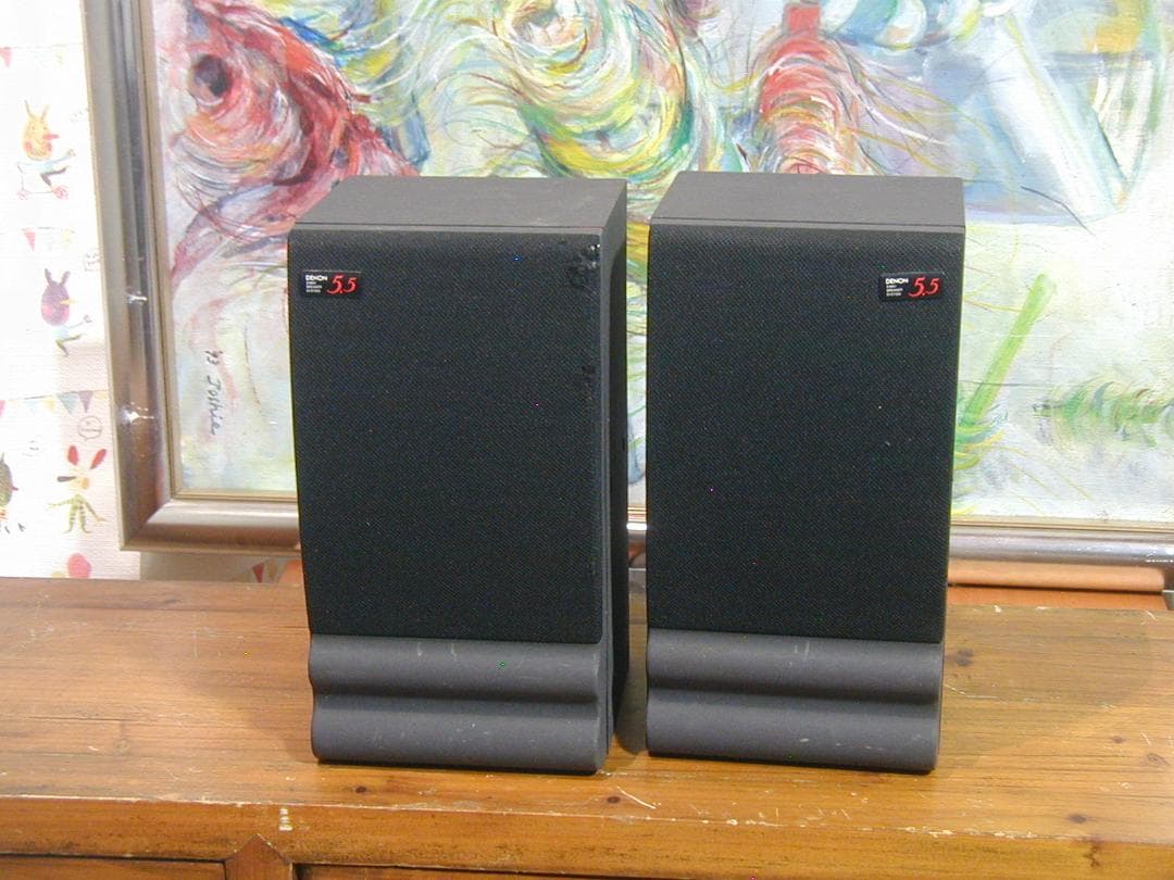 ★DENON SC-5.5 スピーカーシステム。￥22,000