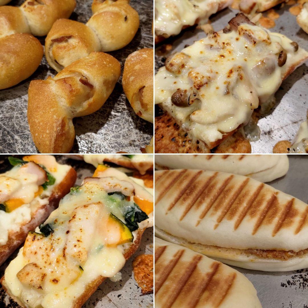 【国産小麦＆自家培養酵母100％】自家製惣菜パン多め＋クロ系多め パンセット！