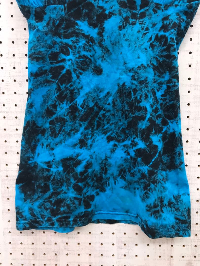 Y2K 古着 GLAD NEWS スタッズストラップ タイダイ ビスチェ キャミ