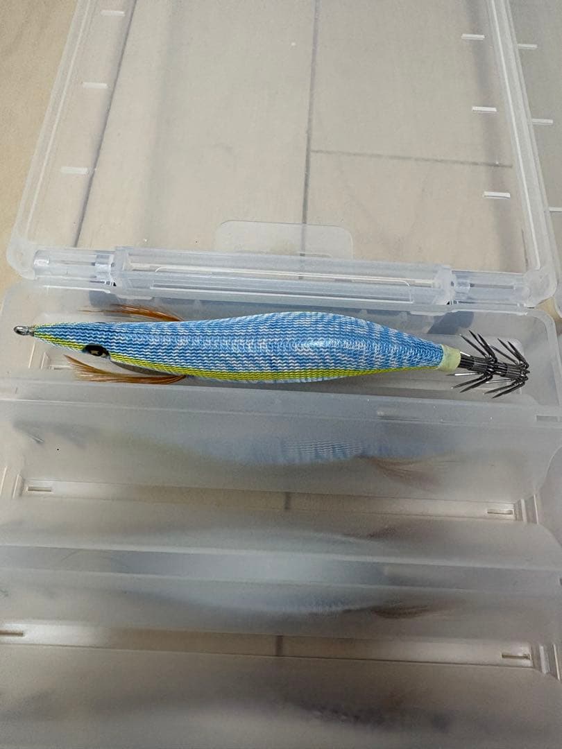 新品 未使用 釣研 エギスタ 16個 その他8個 メイホウケース リーダーセット