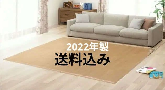 2022年製 Panasonic かんたん床暖 2畳 ホットカーペット