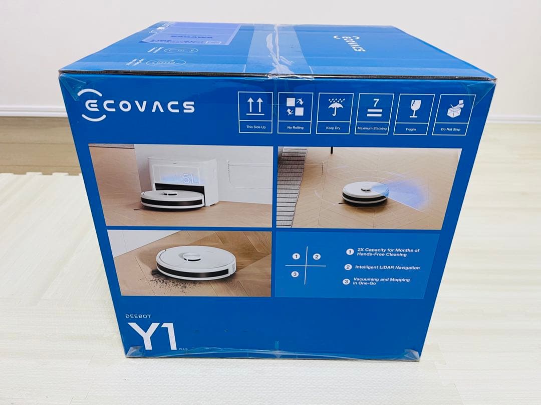 ●新品未開封●ECOVACS DEEBOT Y1 PLUS エコバックス