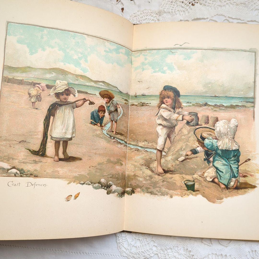 超稀少1891ハリエットベネット絵本 洋書 児童書 アンティーク ヴィクトリアン