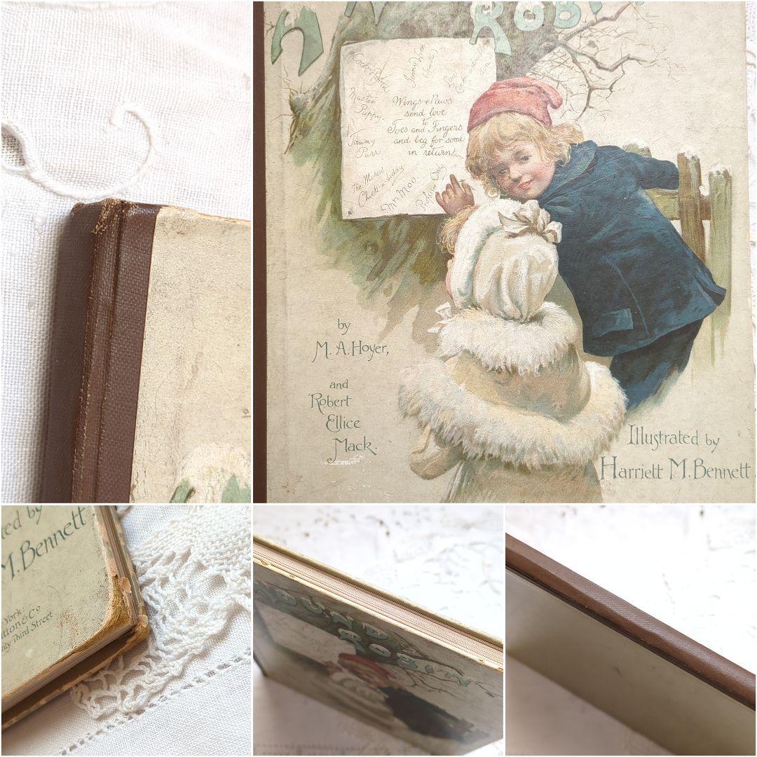 超稀少1891ハリエットベネット絵本 洋書 児童書 アンティーク ヴィクトリアン