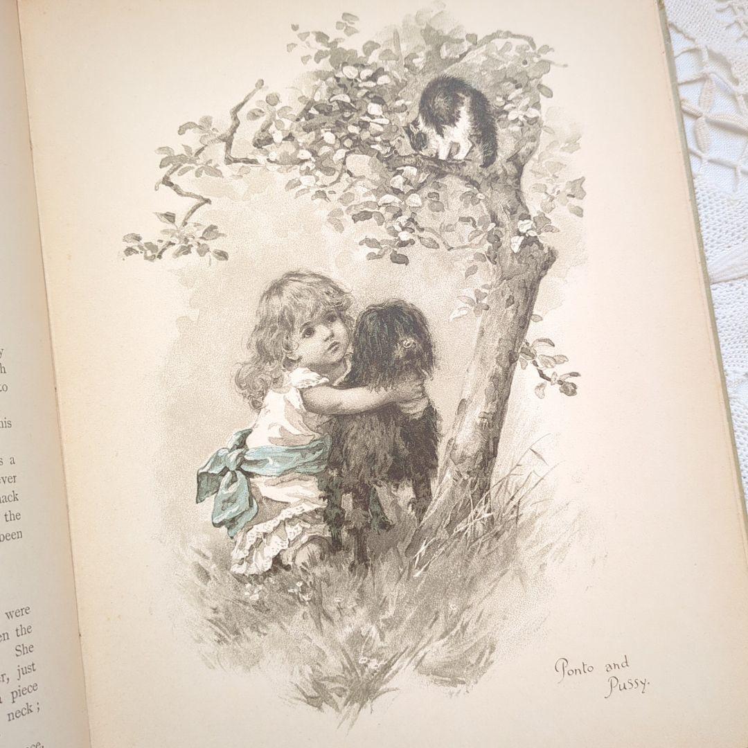 超稀少1891ハリエットベネット絵本 洋書 児童書 アンティーク ヴィクトリアン