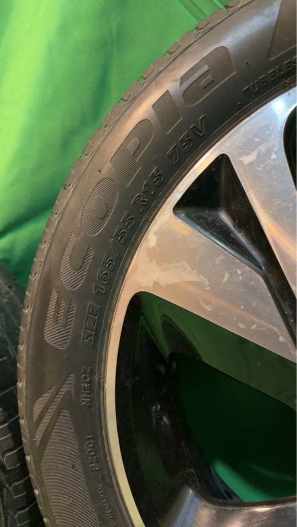 ニッサン デイズ 165/65R15 タイヤ・ホイールセット 4本