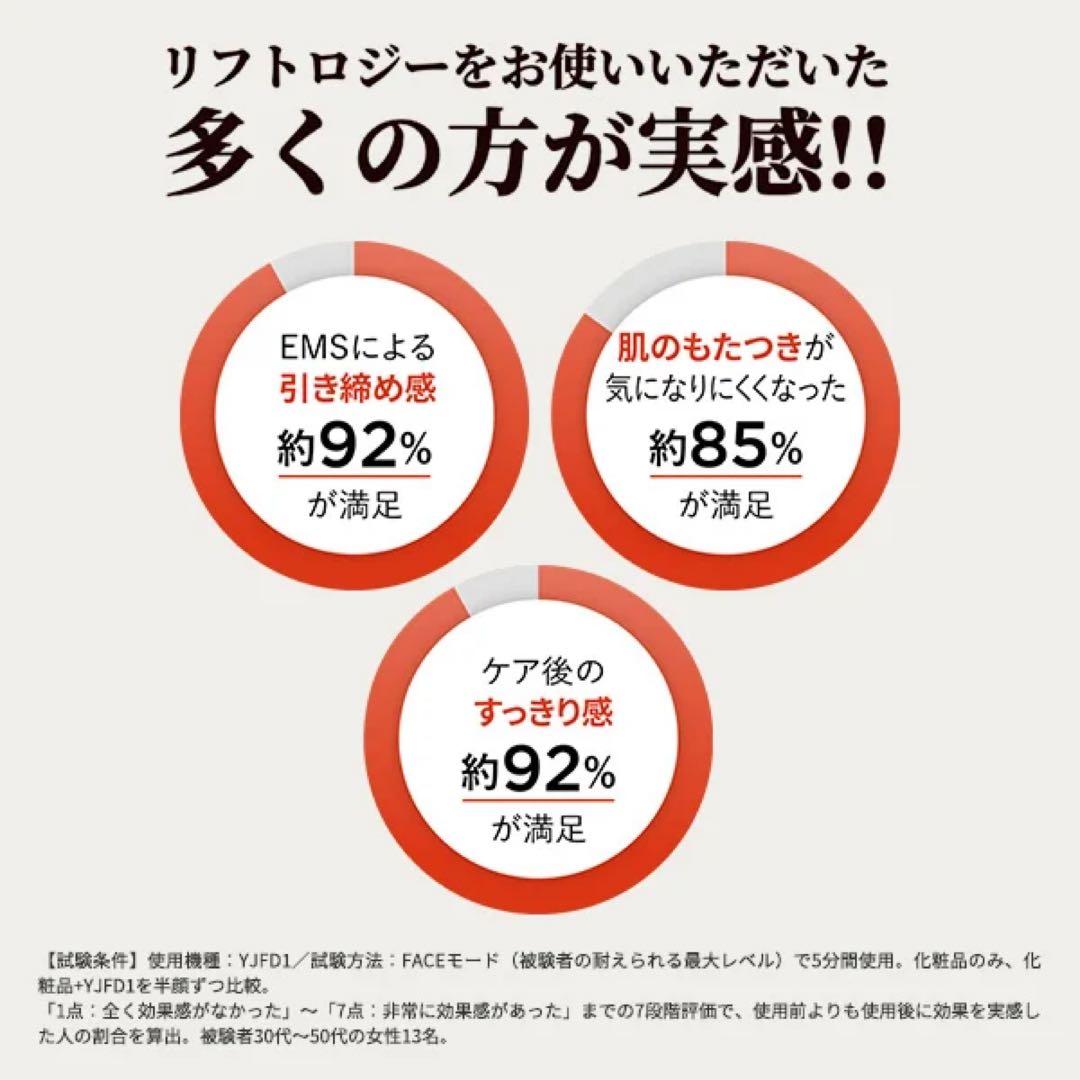 最安‼️新品‼️ヤーマン　リフトロジーSP❤️美顔器　ネイビー　美容液付❤️YJFD2L